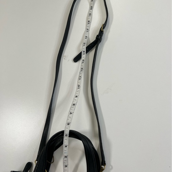 Vintage Coach Bleecker Basket Bag # 9301 in Black Small - Picture 11 of 13